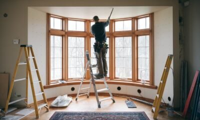 bay window installation