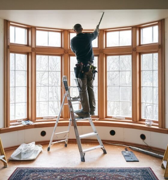 bay window installation