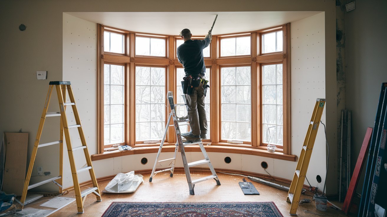bay window installation