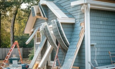 Hanging Hardie siding