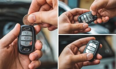 change the battery in a Ford key fob