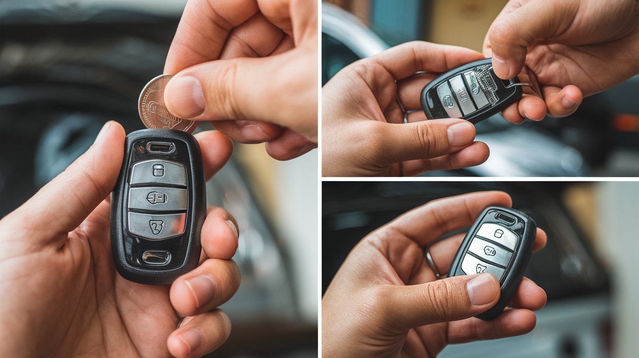 change the battery in a Ford key fob